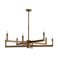 Arteriors Griff 8 Light 39" Wide Chandelier