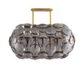 Arteriors Nebula 8 Light 42" Wide Linear Chandelier