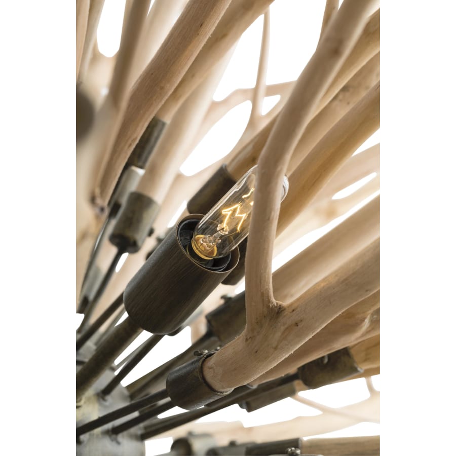 Arteriors Finch 8 Light 43" Wide Abstract Chandelier