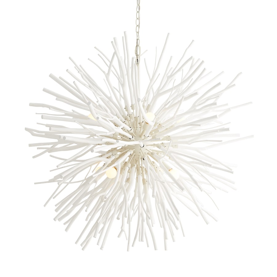 Arteriors Finch 8 Light 43" Wide Abstract Chandelier