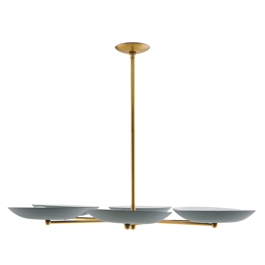 Arteriors Griffith 6 Light 40" Wide Commercial Chandelier