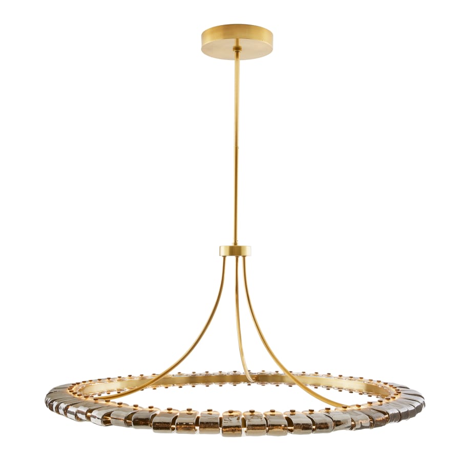 Arteriors Santorini 44" Wide LED Commercial Ring Chandelier