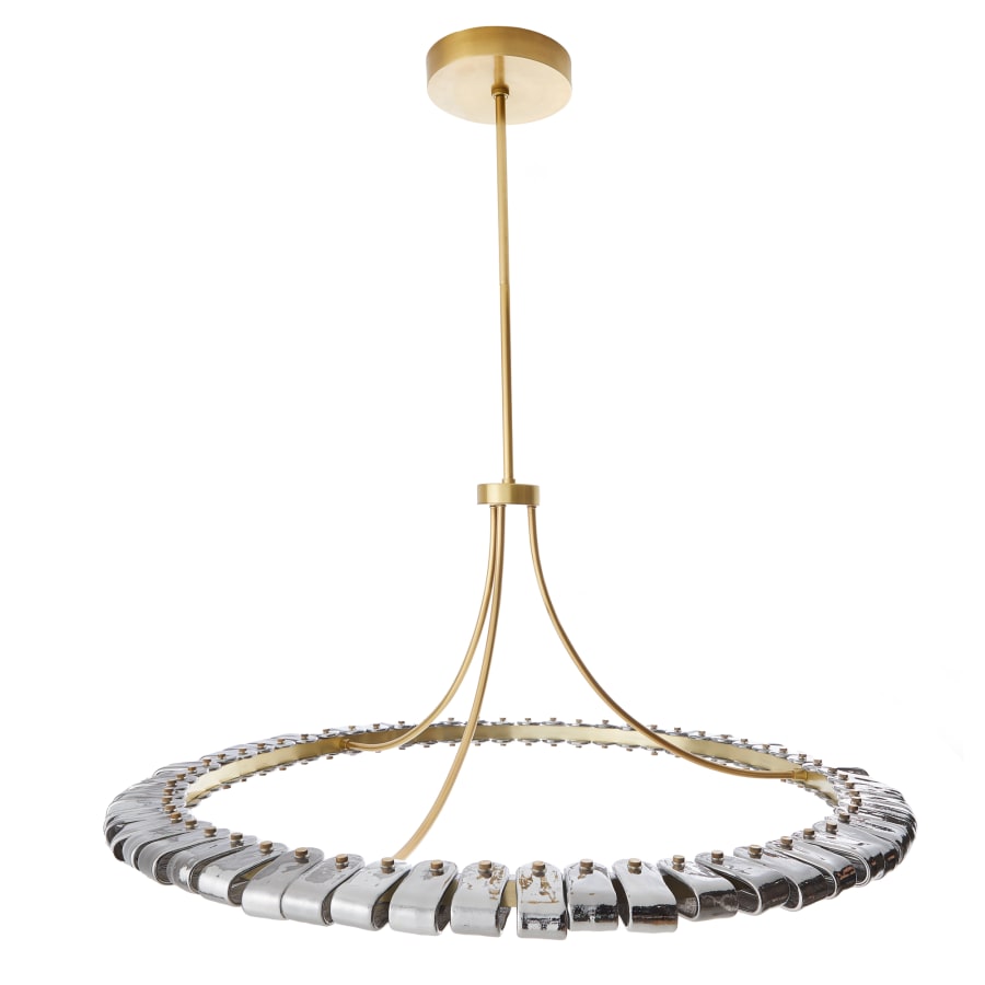 Arteriors Santorini 44" Wide LED Commercial Ring Chandelier