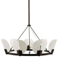 Arteriors Sierra 9 Light 40" Wide Commercial Ring Chandelier - English Bronze