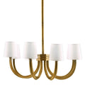 Arteriors Gaetano 8 Light 27" Wide Chandelier