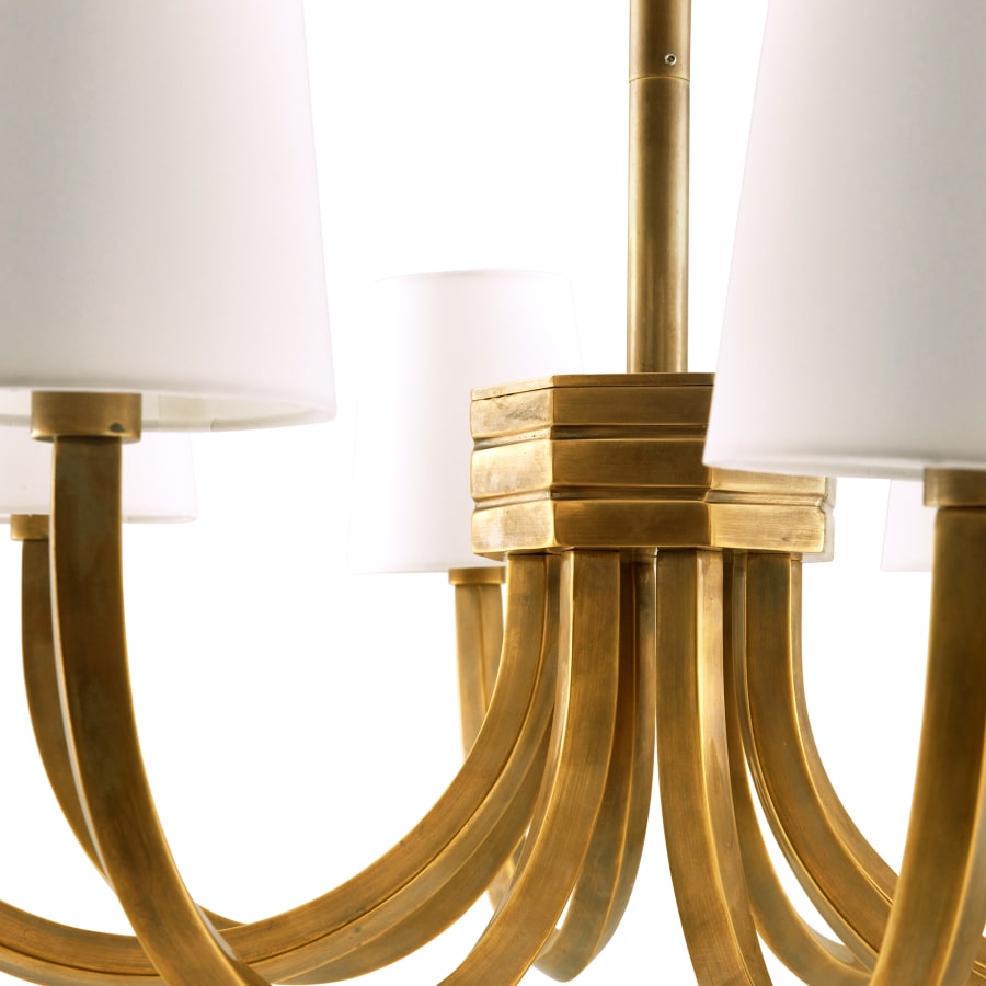 Arteriors Gaetano 8 Light 27" Wide Chandelier