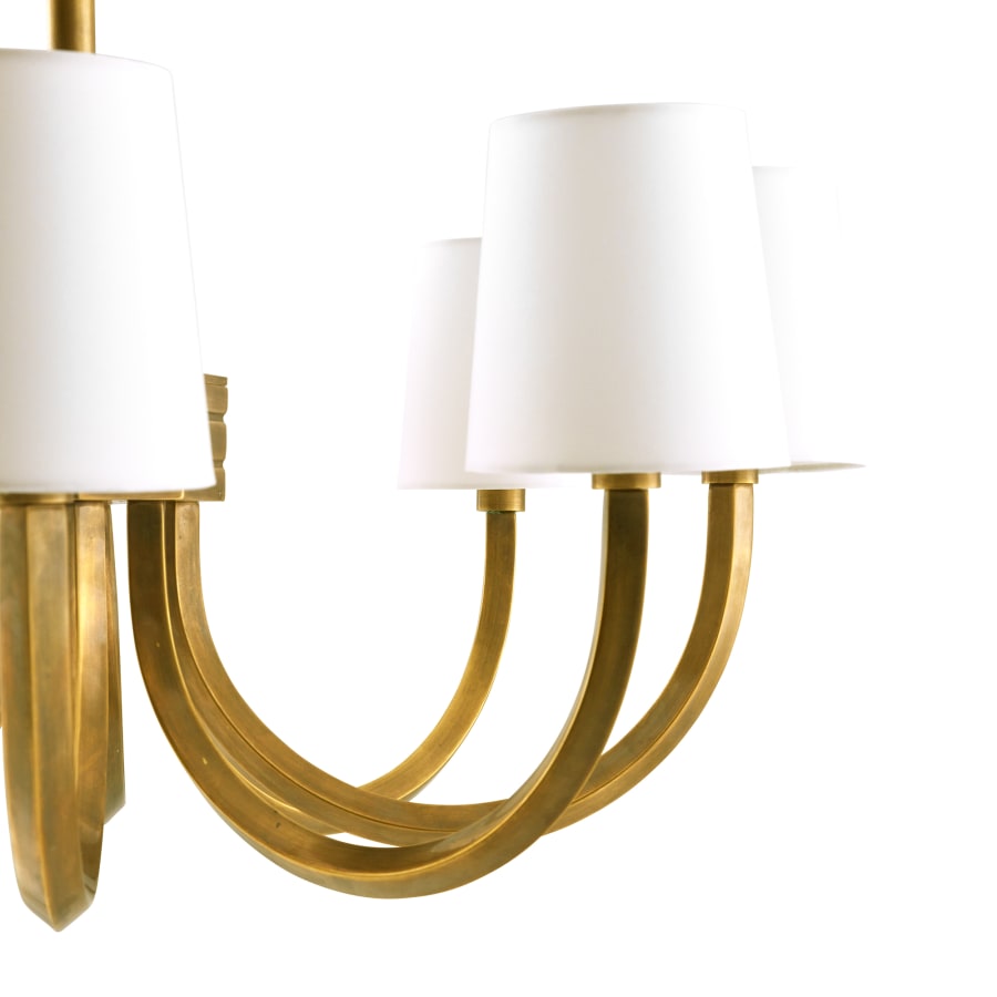 Arteriors Gaetano 8 Light 27" Wide Chandelier