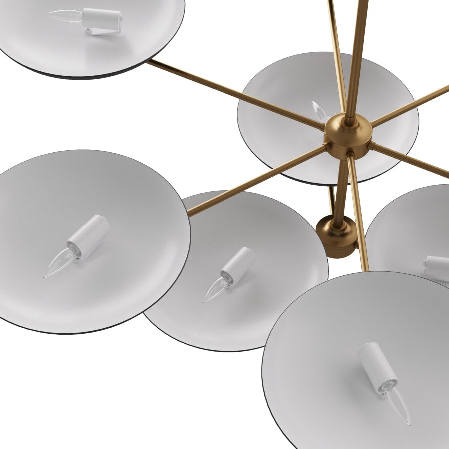 Arteriors Griffith 9 Light 52" Wide Chandelier
