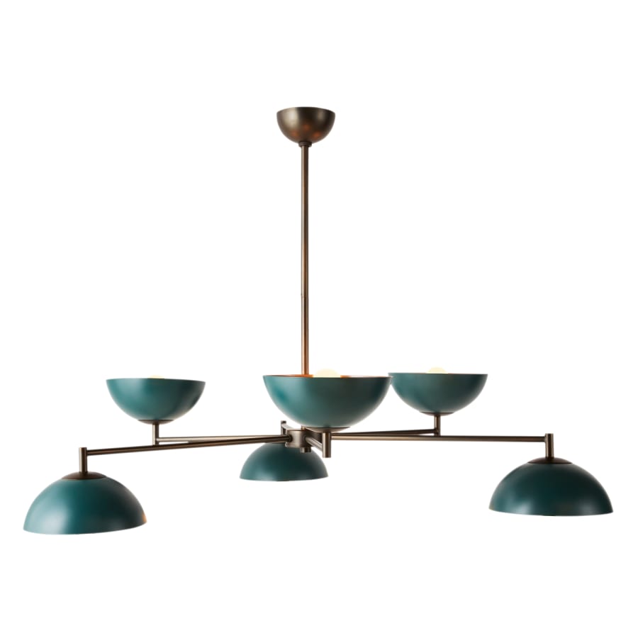 Arteriors Evansville 6 Light 42" Wide Chandelier