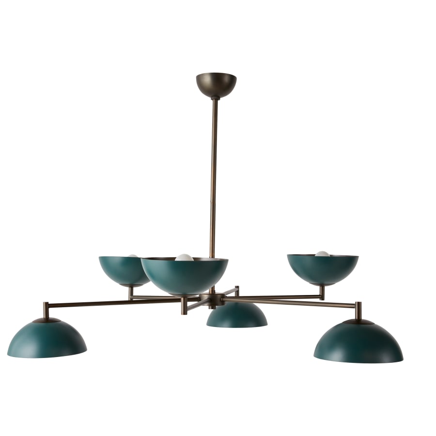 Arteriors Evansville 6 Light 42" Wide Chandelier