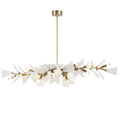 Arteriors Delmar 12 Light 58" Wide Linear Chandelier