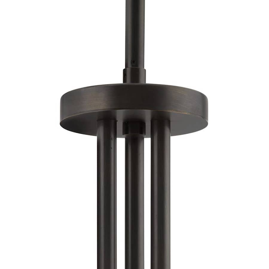 Arteriors Falcon 6 Light 41" Wide Sputnik Chandelier with Smoked Glass Shades
