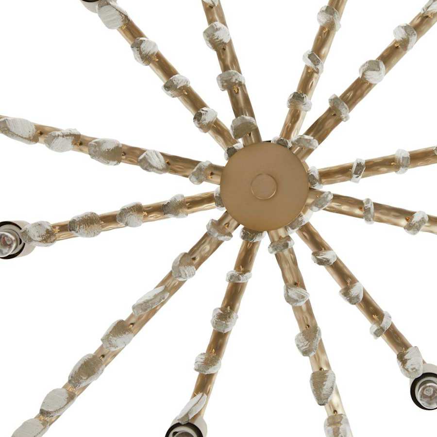 Arteriors Gia 12 Light 40" Wide Waterfall Chandelier