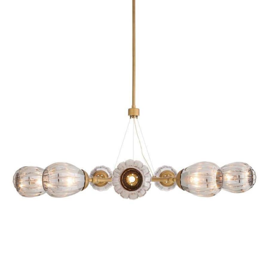 Arteriors Smyth 9 Light 54" Wide Chandelier