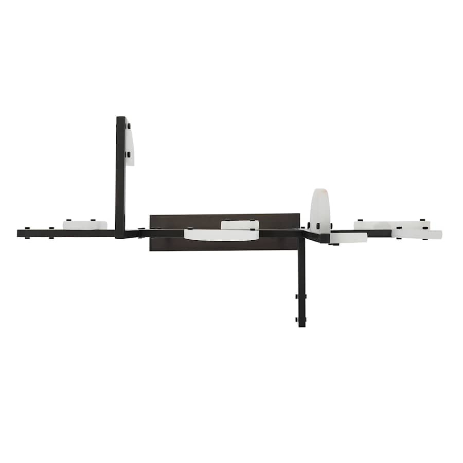 Arteriors Nova Chandelier 40" Wide Abstract Chandelier