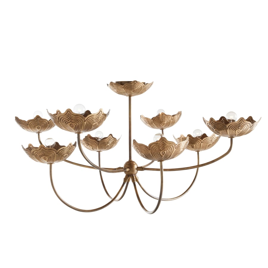 Arteriors Encinitas 8 Light 58" Wide Chandelier