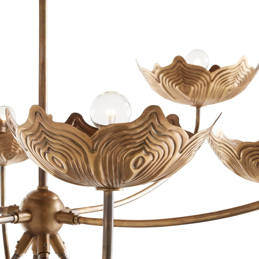 Arteriors Encinitas 8 Light 58" Wide Chandelier