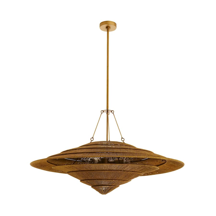 Arteriors Lexa Pendant 3 Light 40" Wide Pendant