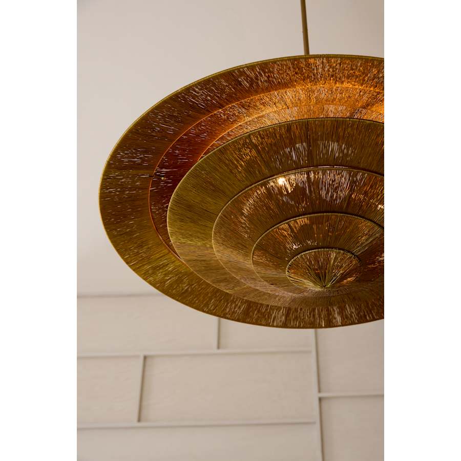 Arteriors Lexa Pendant 3 Light 40" Wide Pendant