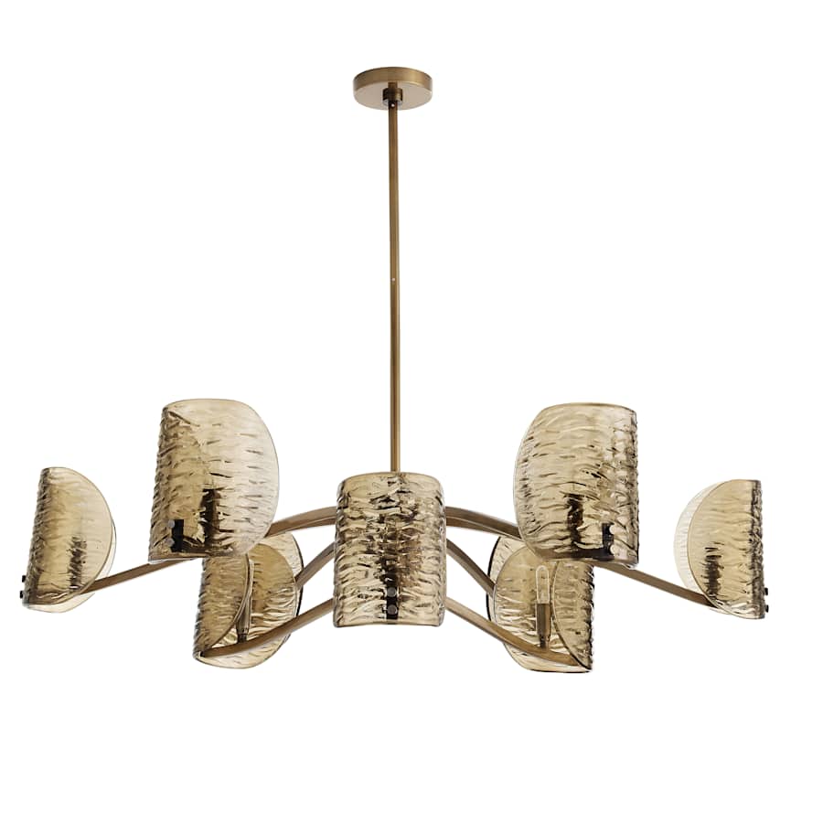 Arteriors Natasha Chandelier 9 Light 43" Wide Chandelier