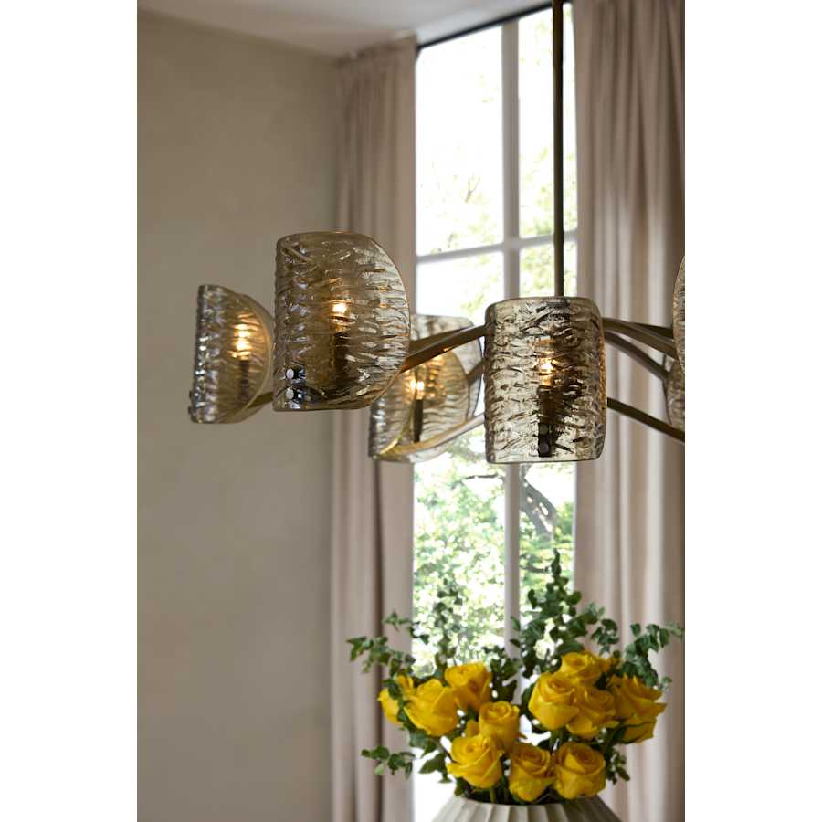 Arteriors Natasha Chandelier 9 Light 43" Wide Chandelier