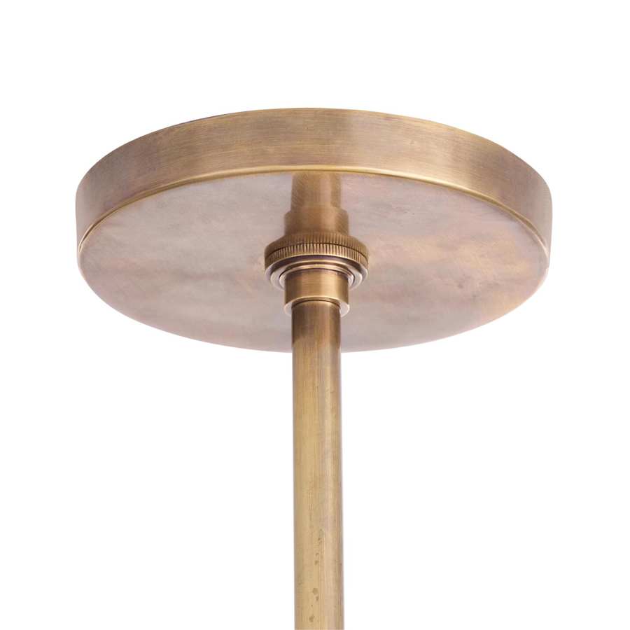 Arteriors Morgan Flush Mount 8 Light 44" Wide Abstract Chandelier