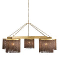 Arteriors Langston Chandelier 5 Light 46" Wide Chandelier