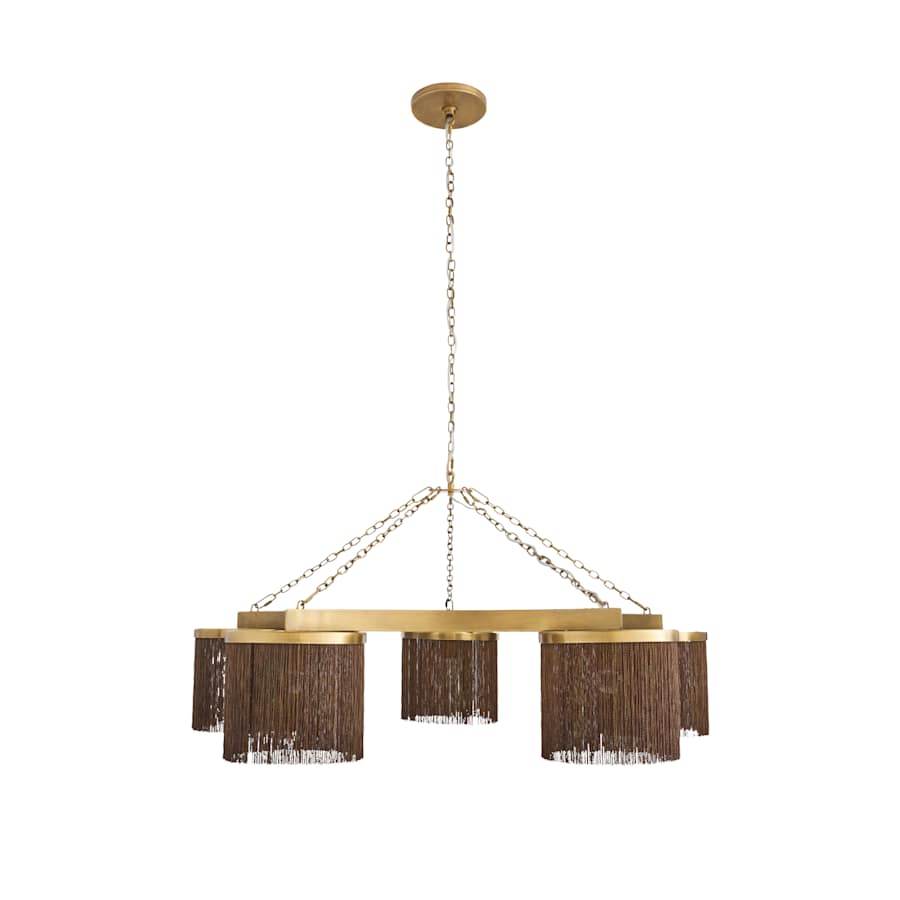 Arteriors Langston Chandelier 5 Light 46" Wide Chandelier