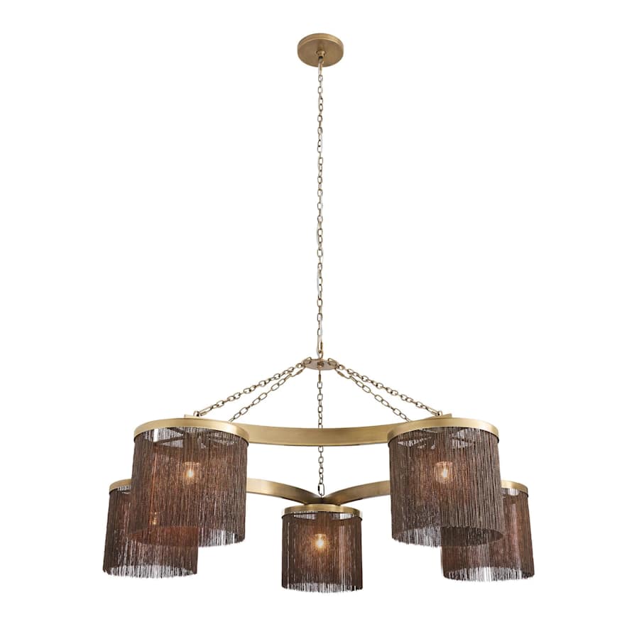 Arteriors Langston Chandelier 5 Light 46" Wide Chandelier