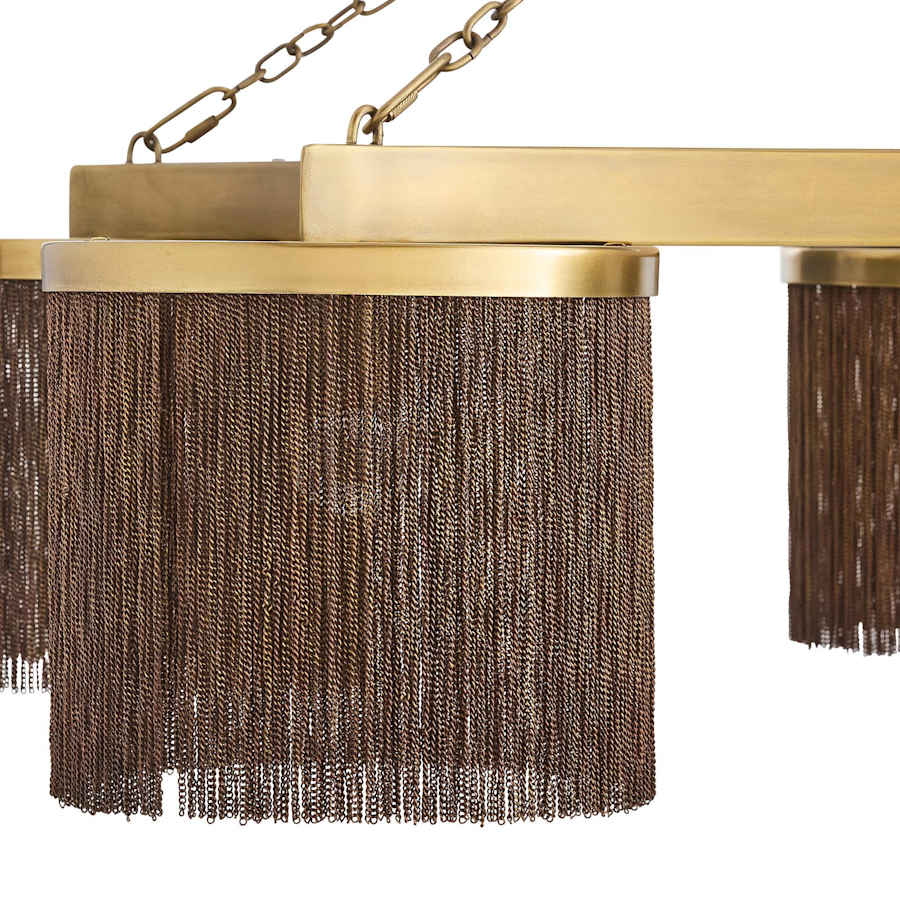 Arteriors Langston Chandelier 5 Light 46" Wide Chandelier