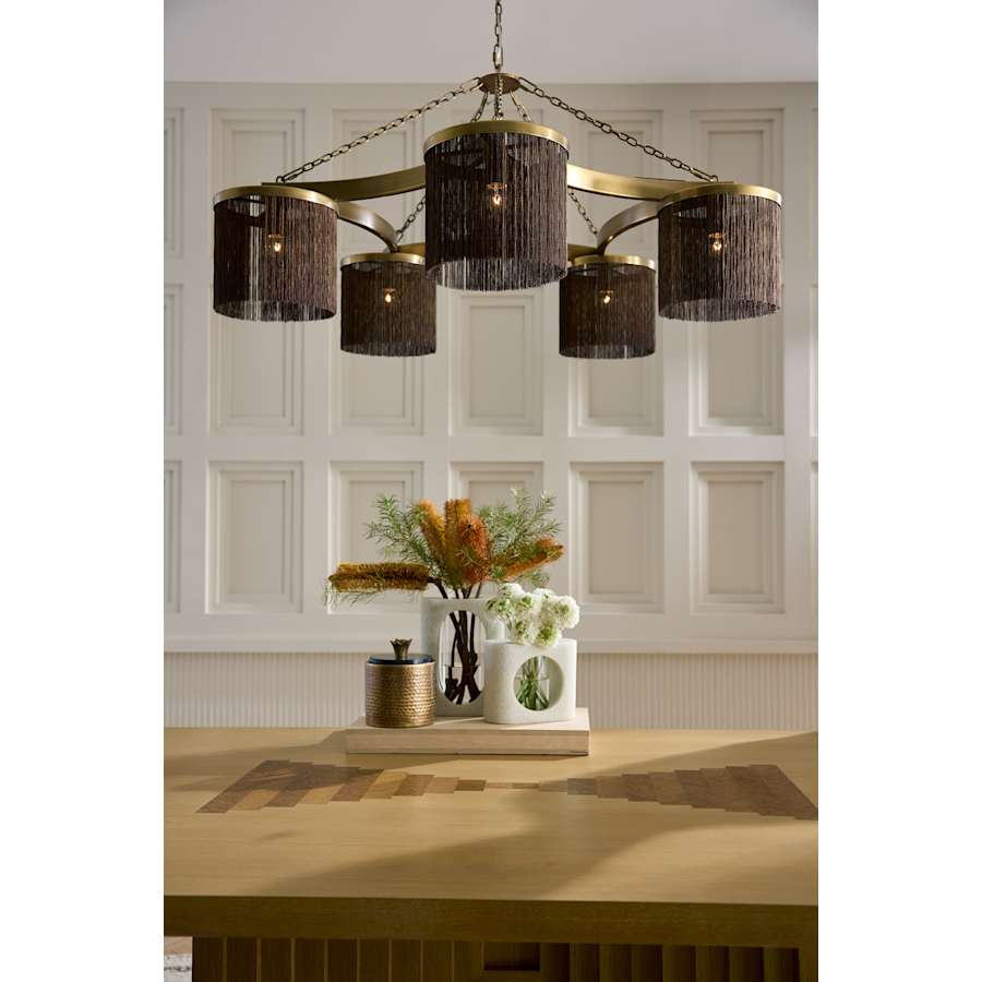 Arteriors Langston Chandelier 5 Light 46" Wide Chandelier