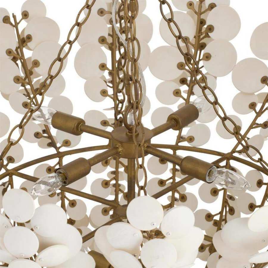 Arteriors Bilal 8 Light 40" Wide Abstract Chandelier