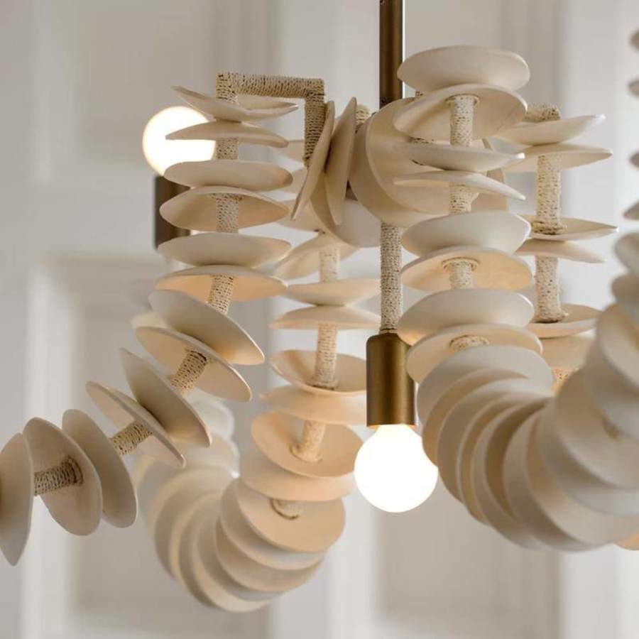 Arteriors Kalama 8 Light 57" Wide Linear Chandelier