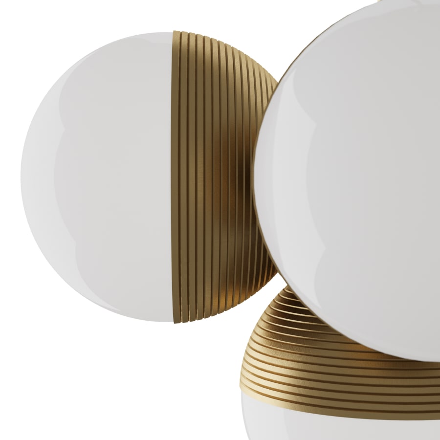 Arteriors Baptiste 5 Light 30" Wide Chandelier