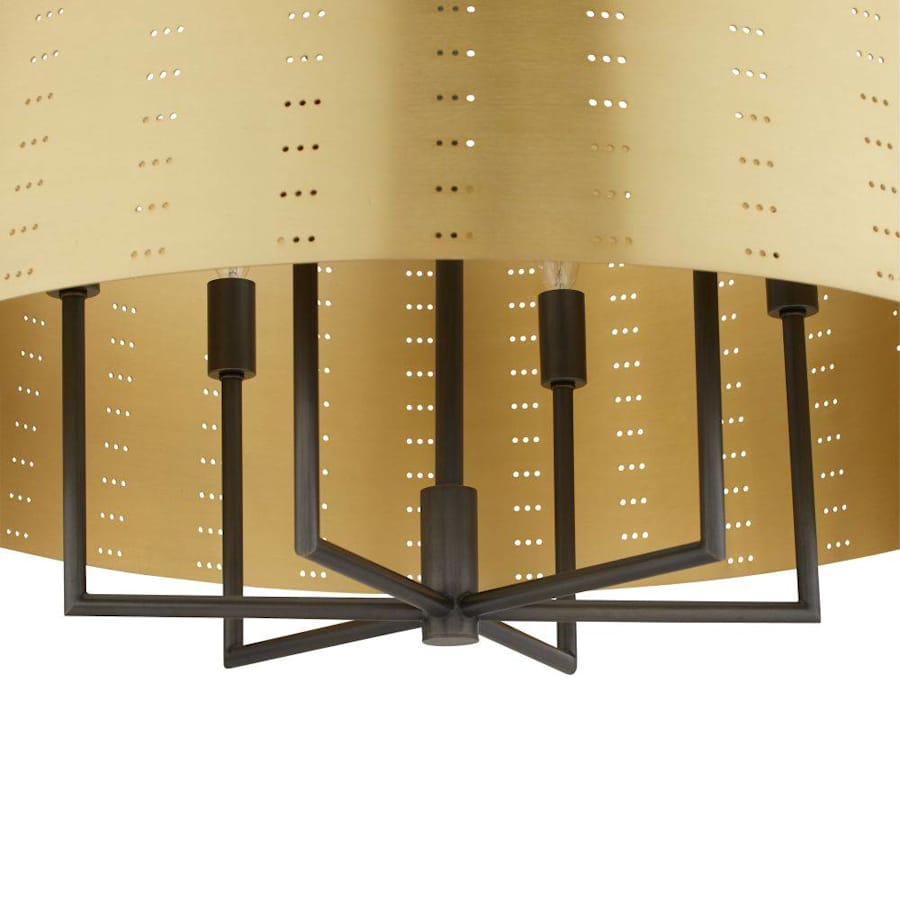 Arteriors Felipe 6 Light 28" Wide Drum Chandelier