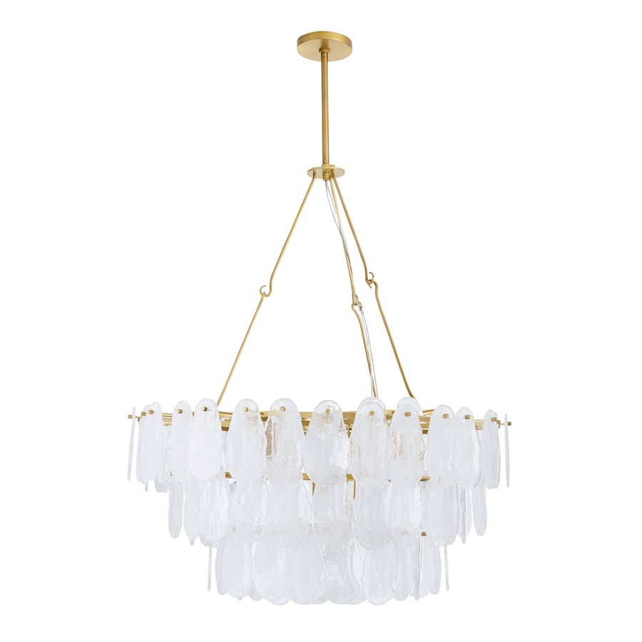 Arteriors Leon Large Chandelier 7 Light 38" Wide Waterfall Chandelier