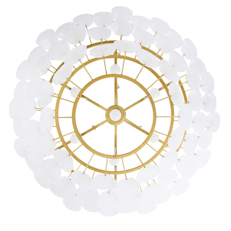 Arteriors Leon Large Chandelier 7 Light 38" Wide Waterfall Chandelier
