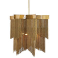 Arteriors Bridget 4 Light 28" Wide Waterfall Chandelier