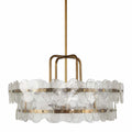 Arteriors Cascade 4 Light 26" Wide Ring Chandelier