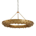 Arteriors Hardy 9 Light 36" Wide Ring Chandelier