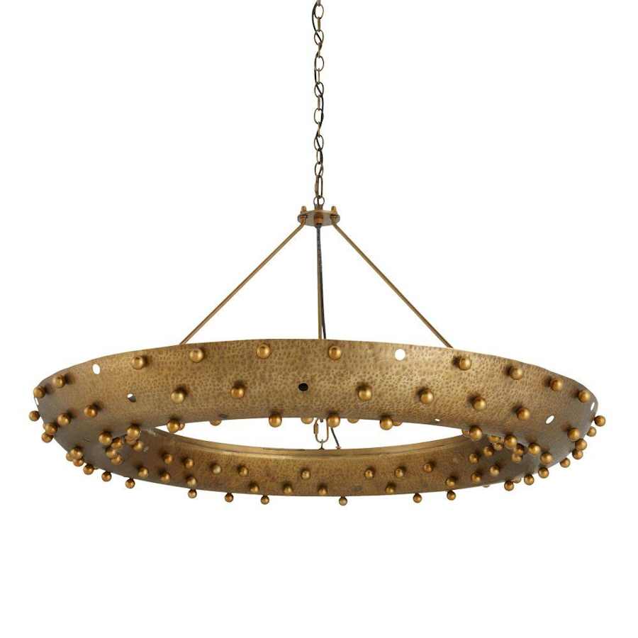 Arteriors Hardy 9 Light 36" Wide Ring Chandelier