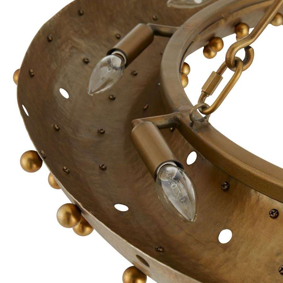 Arteriors Hardy 9 Light 36" Wide Ring Chandelier