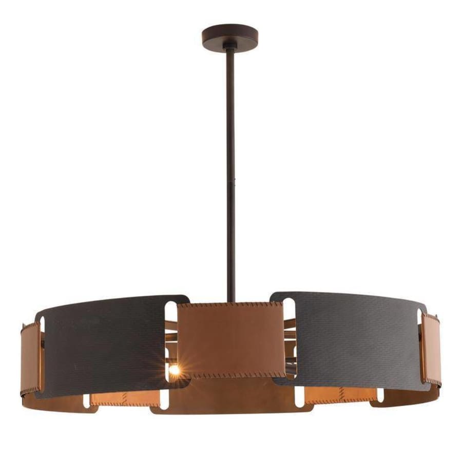 Arteriors Ivan 5 Light 37" Wide Drum Chandelier