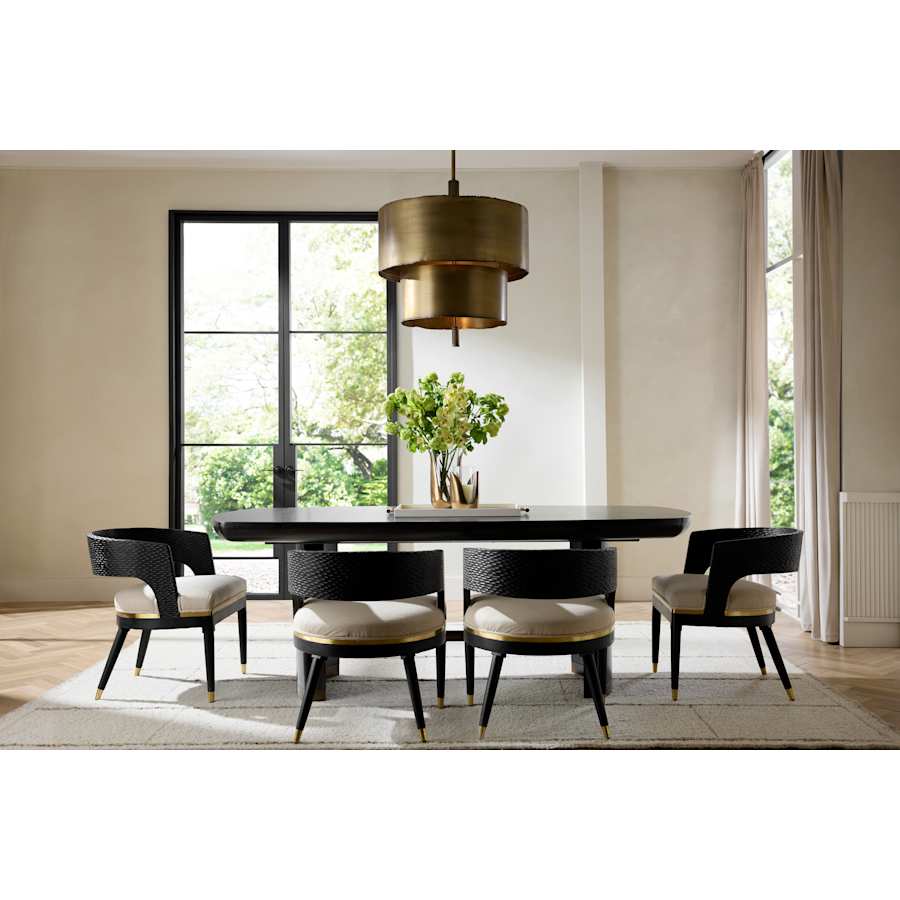 Arteriors Leonardo Chandelier 4 Light 28" Wide Drum Chandelier