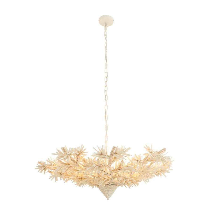 Arteriors Fernanda 8 Light 38" Wide Waterfall Chandelier
