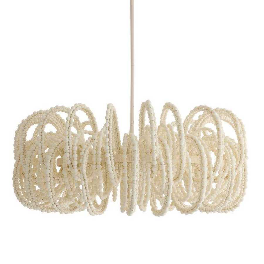 Arteriors Keely 6 Light 36" Wide Beaded Abstract Chandelier