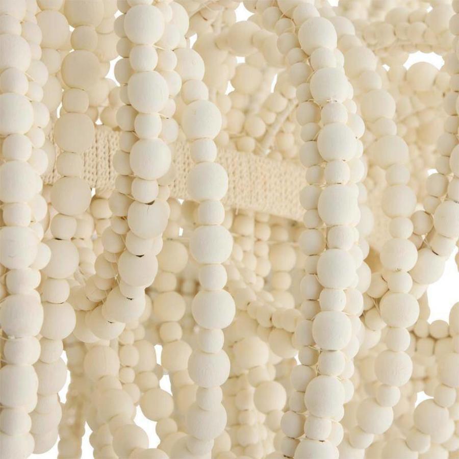 Arteriors Keely 6 Light 36" Wide Beaded Abstract Chandelier