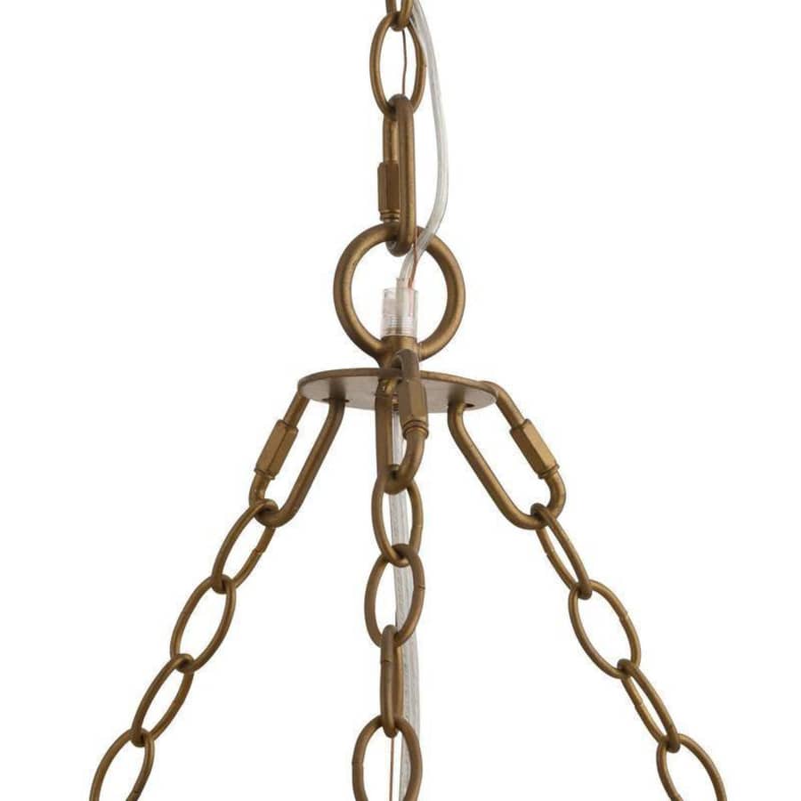 Arteriors Josephine 6 Light 30" Wide Beaded Waterfall Chandelier