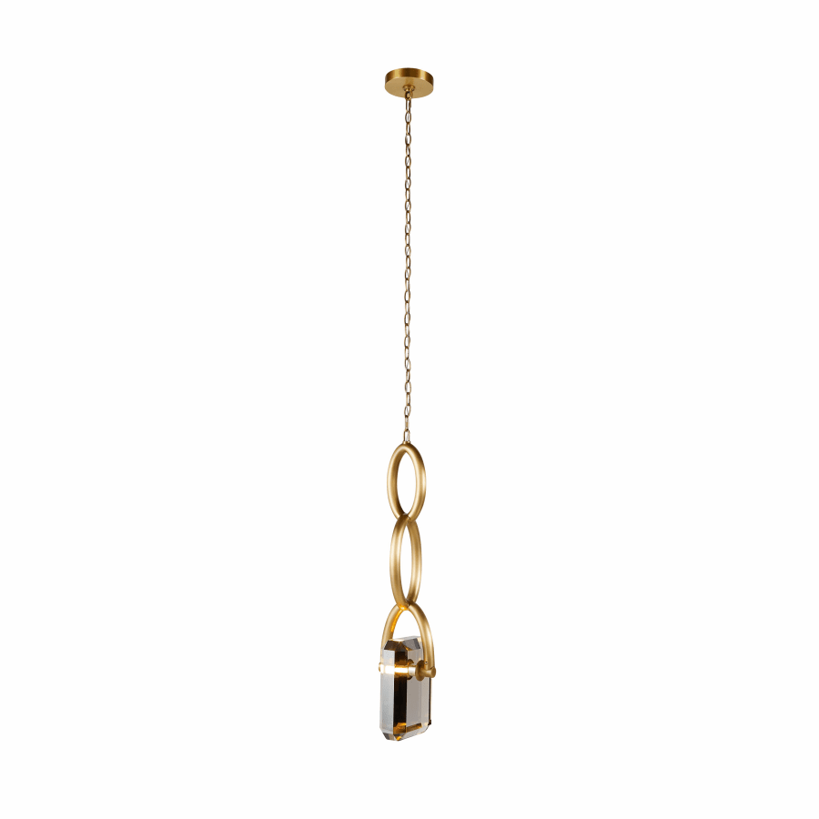 Arteriors Estate 8" Wide Crystal Mini Pendant