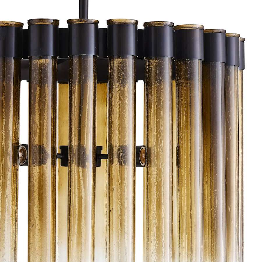 Arteriors Maxton Chandelier 3 Light 25" Wide Pendant